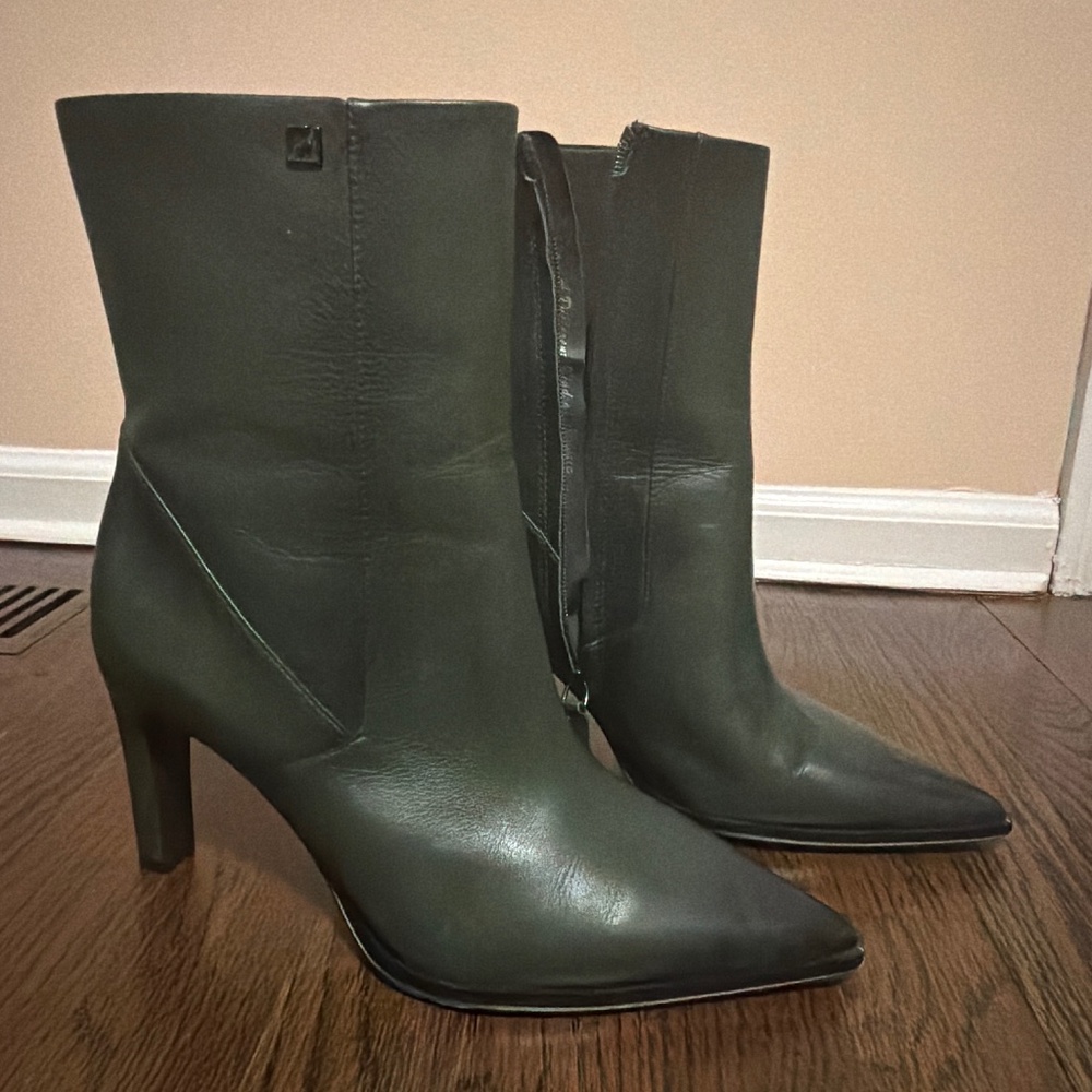 Franco Sarto Appia Bootie in Green